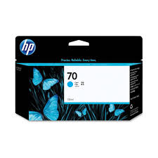 HP 70 130-ml Cyan Ink Cartridge