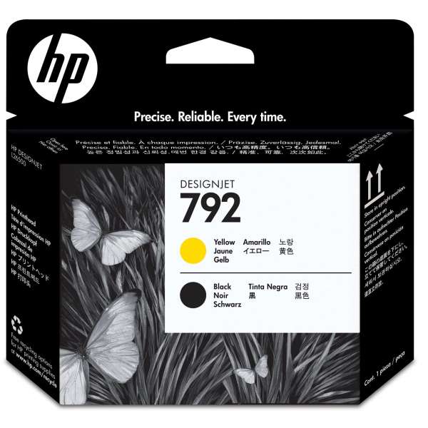 HP 792 Yellow/Black Printhead CN702A