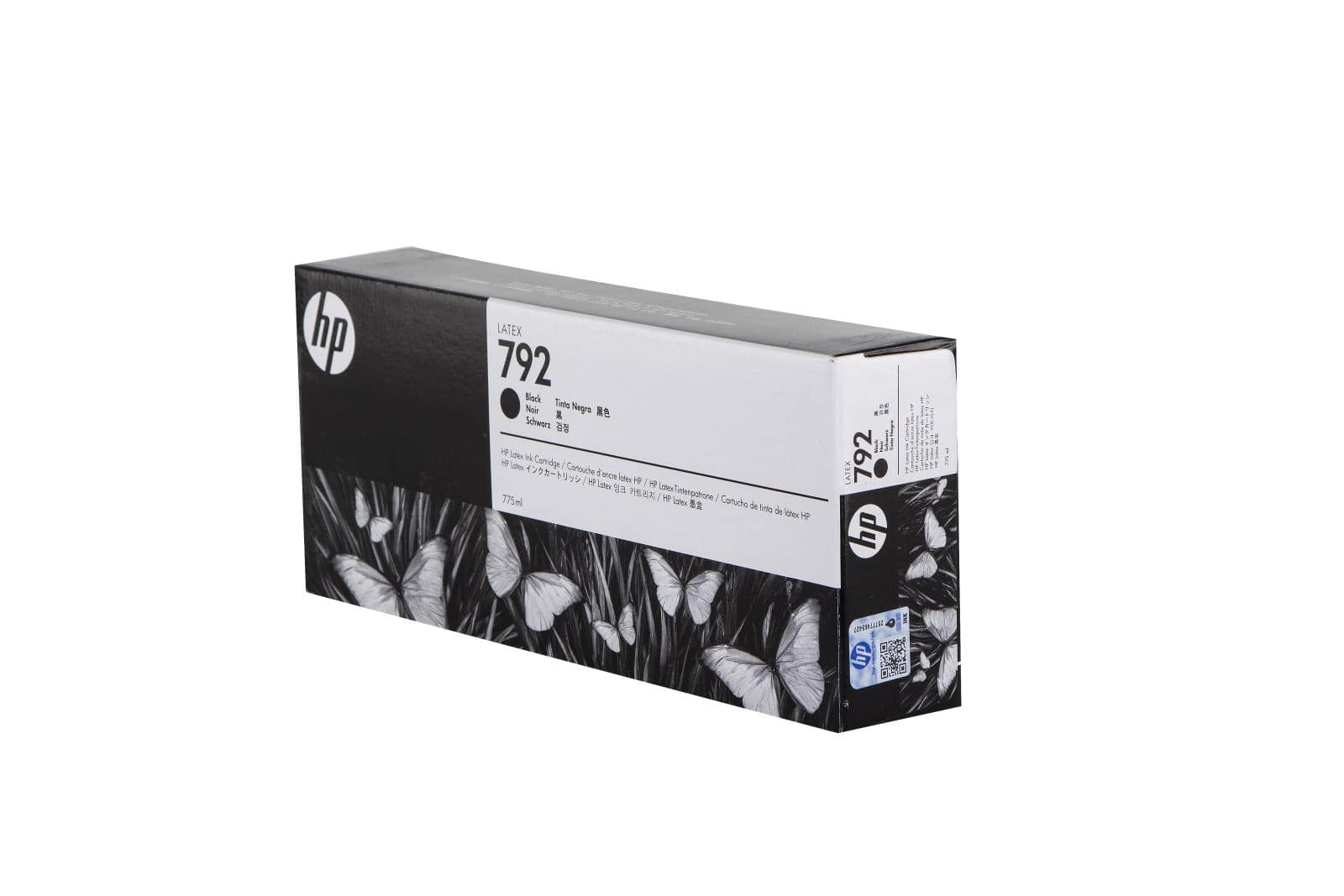 HP 792 775-ml Black Latex Designjet Ink Cartridge