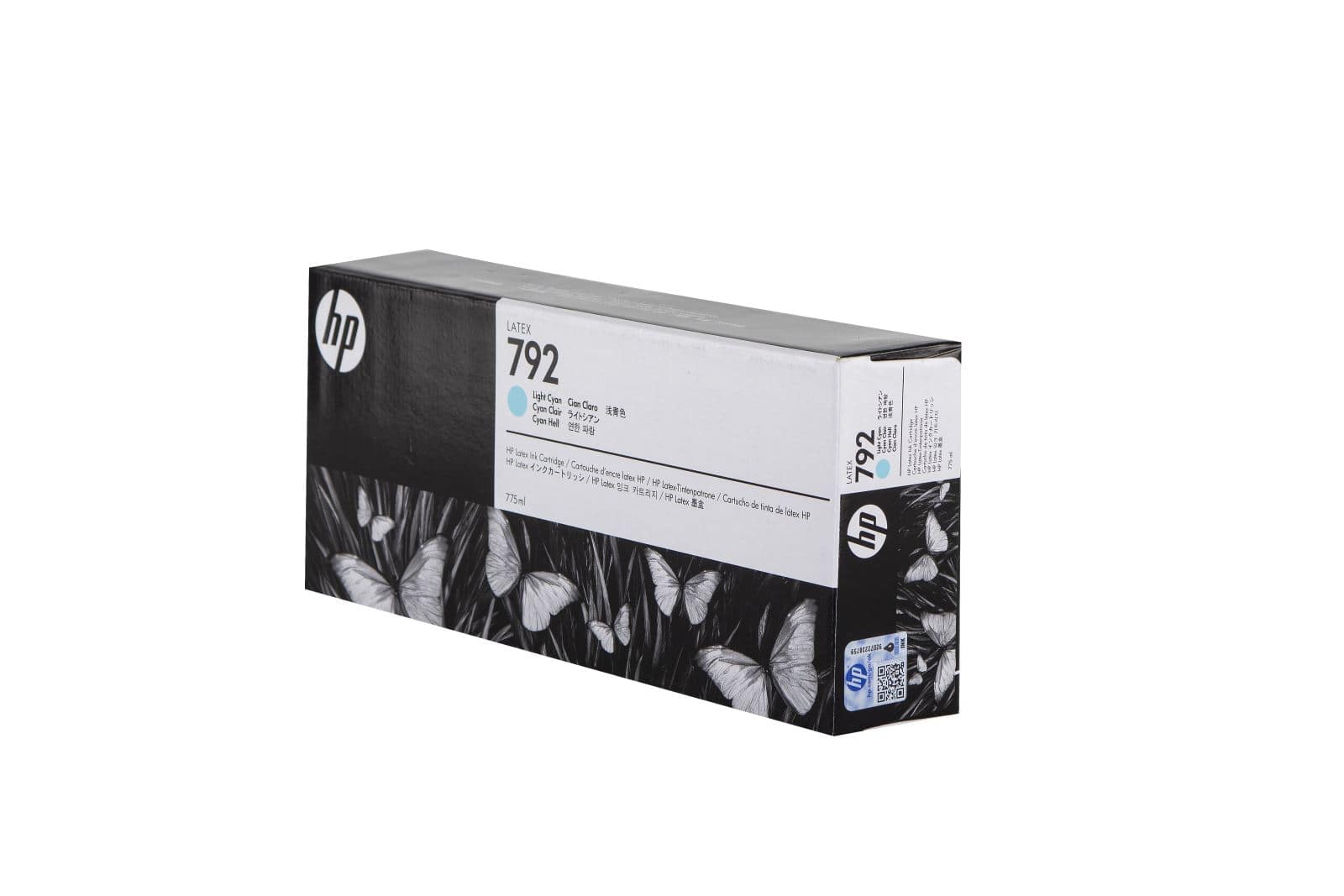 HP 792 775-ml Light Cyan Latex Designjet Ink Cartridge